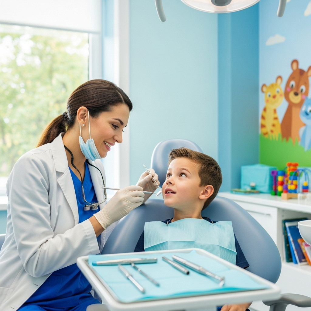 Pediatric Dental Dentist Examination